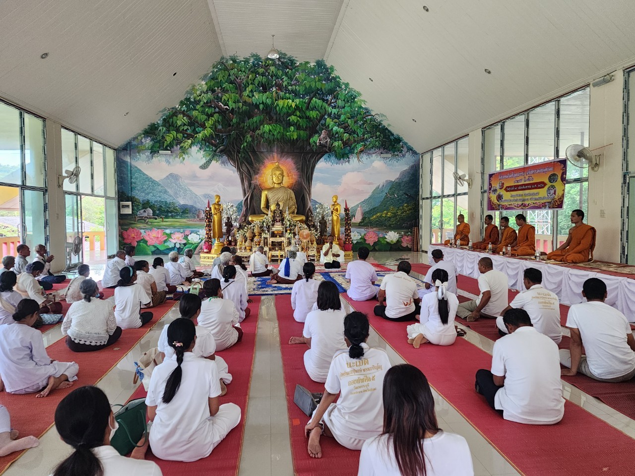 ภาพกิจกรรมโครงการส่งเสริมคุณธรรม จริยธรรมตำบลทุ่งมน ประจำปี ๒๕๖๖